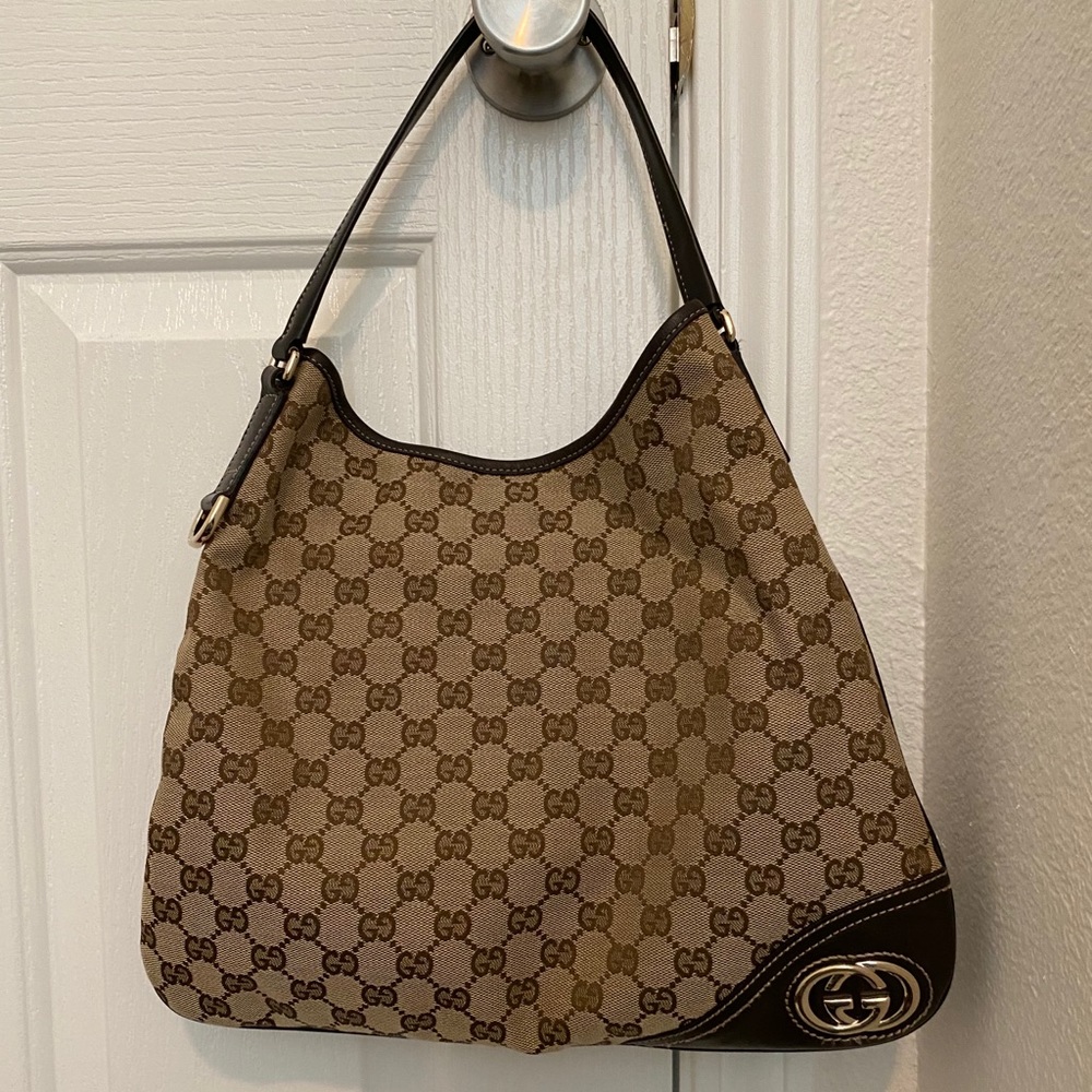 Authentic Gucci New Britt Hobo